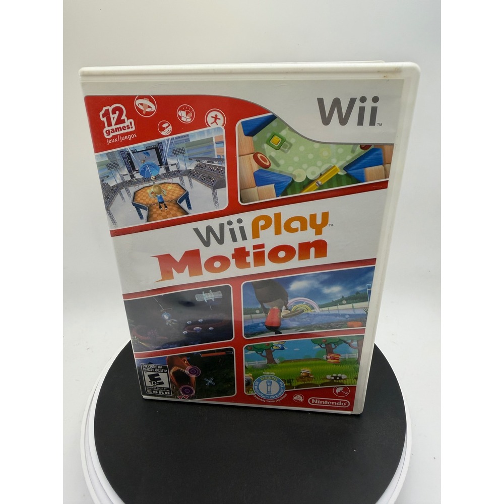 Nintendo Wii Play Motion 12 Games Complete with Manual RVL-P-SC8E-USA 2011